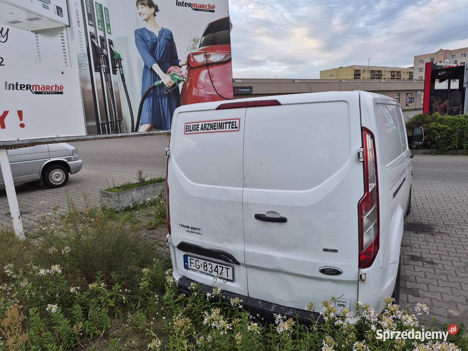 Ford transit custom chlodnia 2018 uszkodzony