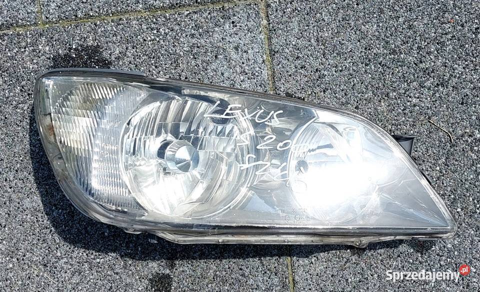 Lexus IS200 is 200 szkło lampy prawej 1999 Byków