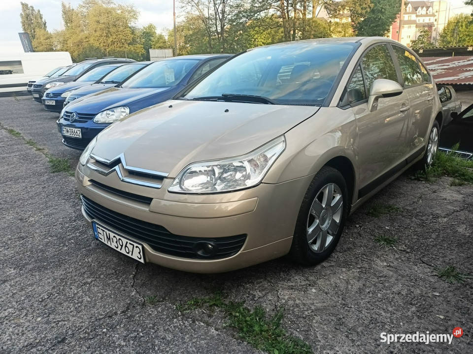 Citroen C4 AUTOMAT z Niemiec przeglądzie isofix Tomaszów Mazowiecki