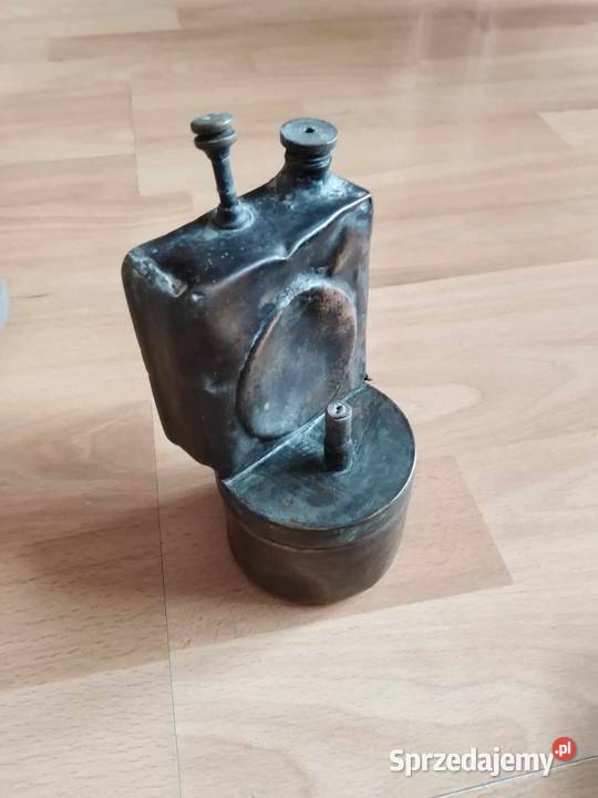 Zabytkowa Lampa Karbidowa Retro dolnośląskie Wałbrzych