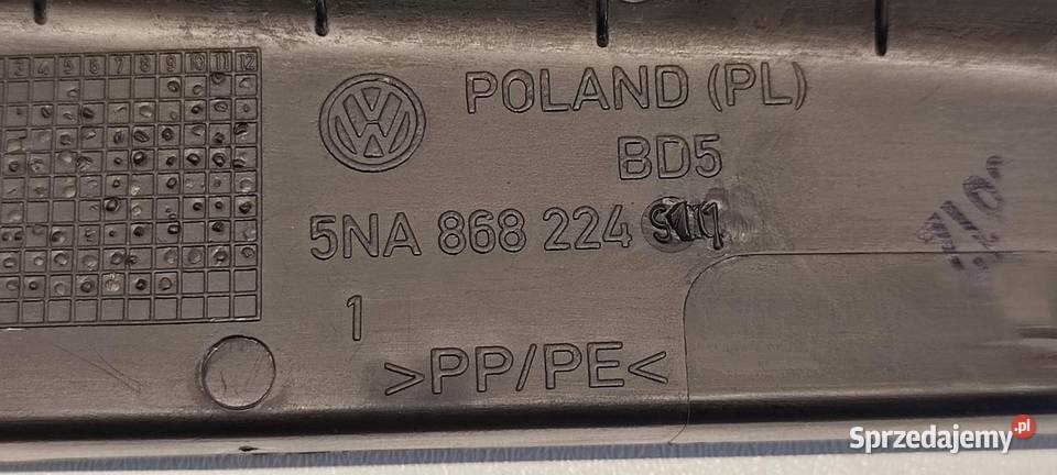 VW TIGUAN OSŁONA SŁUPKA PRAWA 5NA868224
