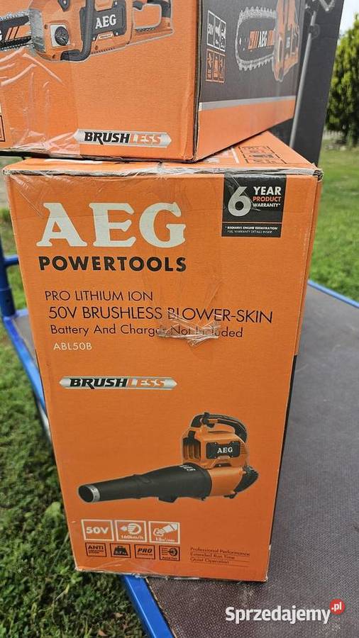 Zestaw elektronarzędzi AEG 50v akumulatorowy Zatory