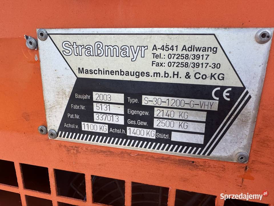 Skrapiarka do emulsjibitumu samojezdna Chojnów