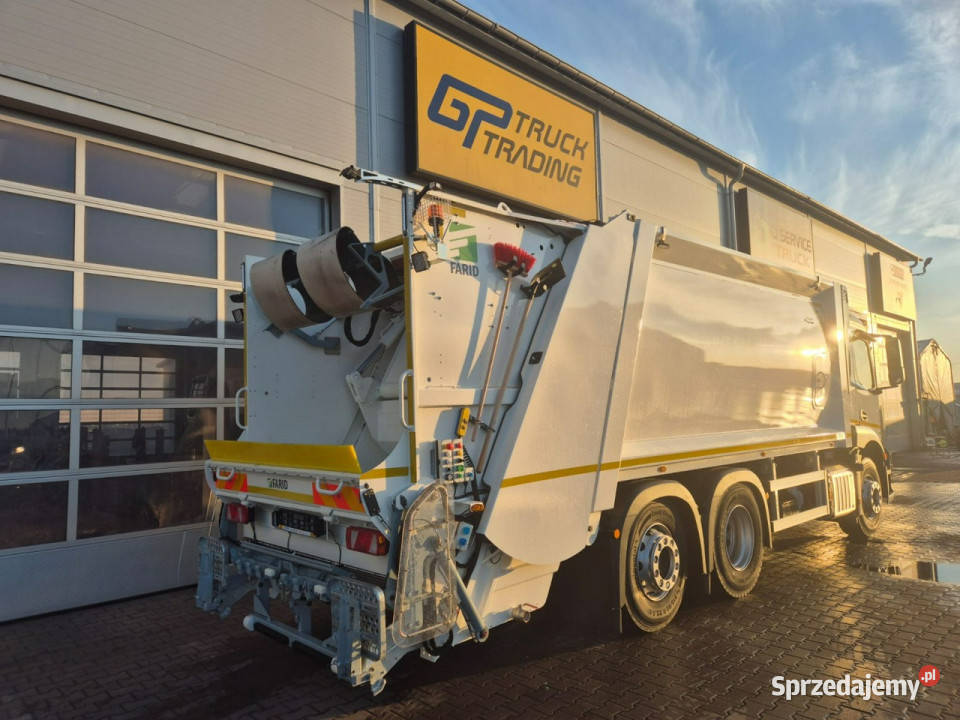 śmieciarki Mercedes Actros 2633 śmieciarka Farid ESP Sokołów