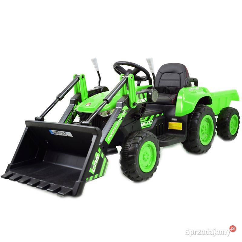 BAWIBUS Autko TRAKTOR z łyżką przyczepą na Myszków