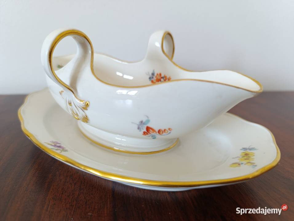 Porcelana MEISSEN Miśnia Sosjera kwiatki pomorskie Gdańsk sprzedam