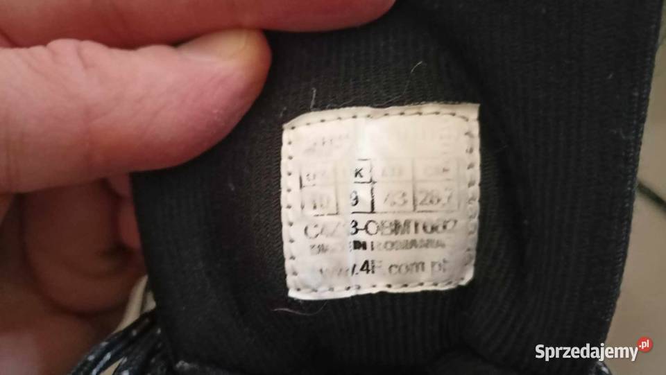 Męskie buty trekkingowezimowe 4F Vibram grafi 43 Kalna