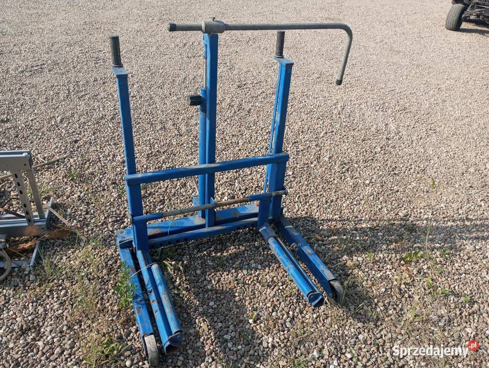 Wózek do montażu kół Buk