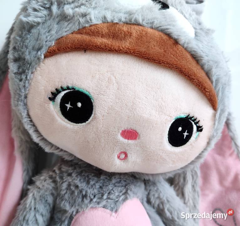 Pluszowa lalka królik Metoo z imieniem Julia Katowice