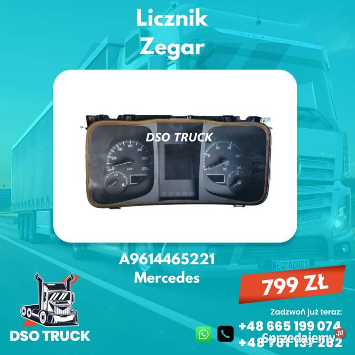 A9614465221 Mercedes ACTROS AXOR ATEGO Licznik Zawichost