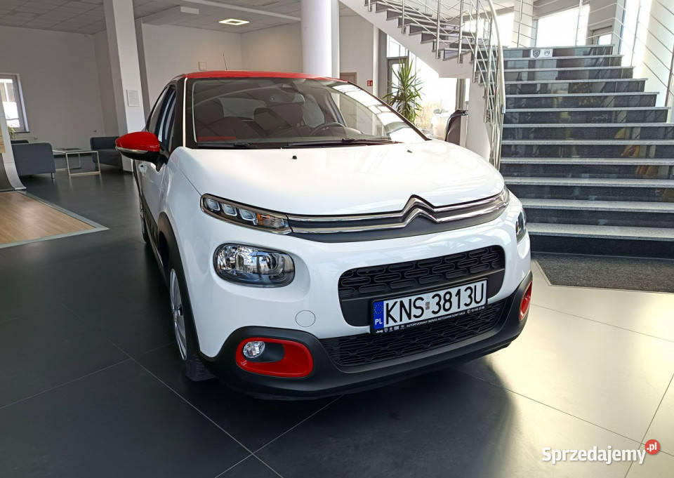 Citroen C3 12 83 wypoosażenie serwis III 2016 komputer pokładowy Nowy Sącz