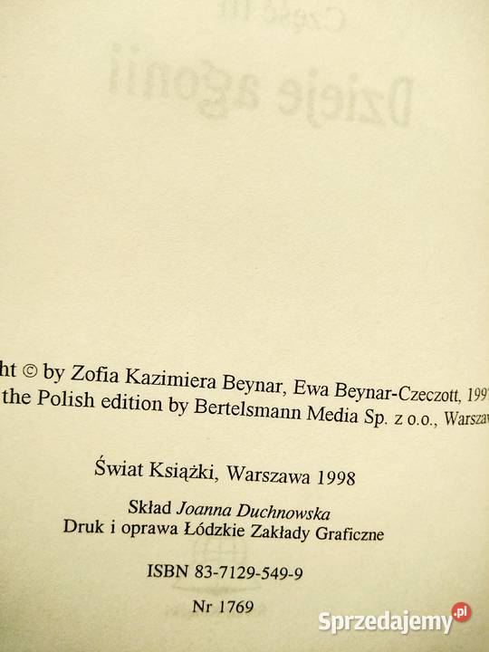 Jasienica Rzeczpospolita Obojga Narodów książki Warszawa