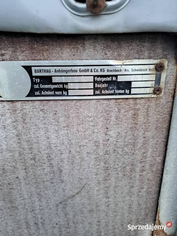 Przyczepka 1200 Gdów