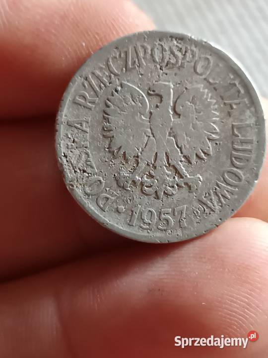 Sprzedam monete 50 groszy 1957 ssss Chełm