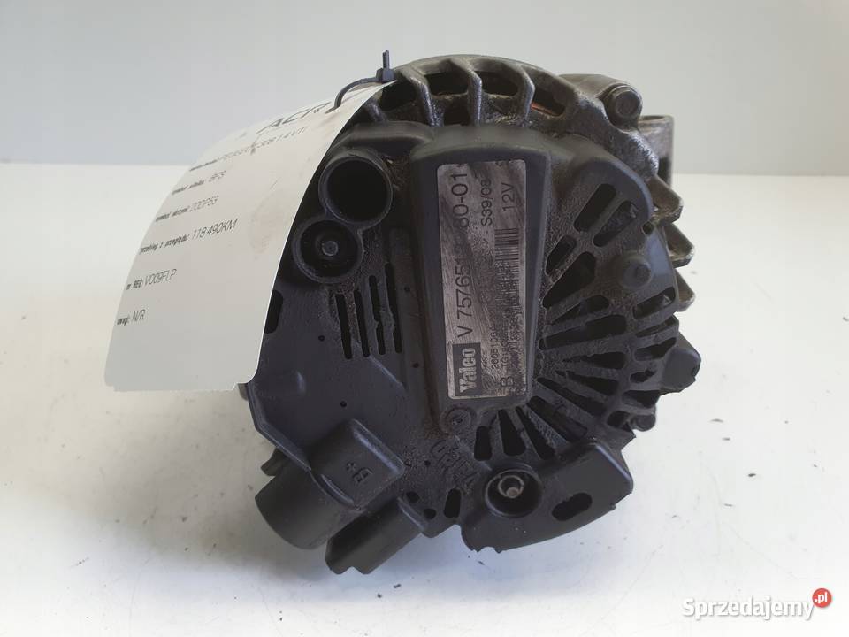ALTERNATOR Peugeot 308 16 VTI valeo V757651380 osobowe Rudka