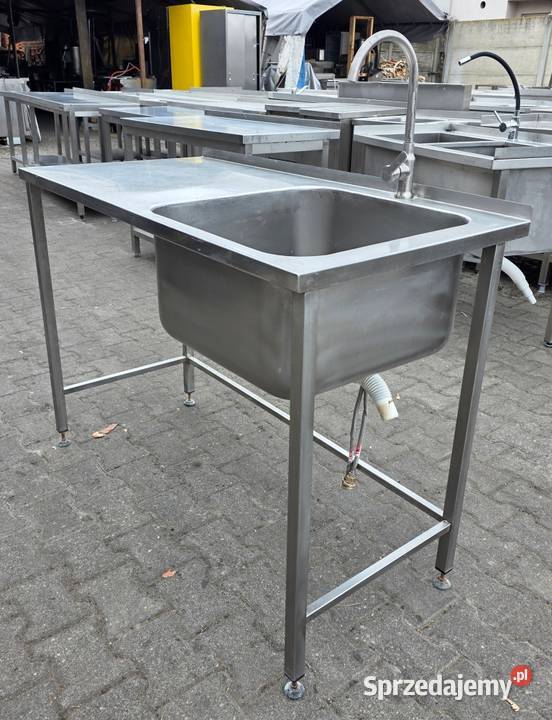 Zlew 1 Komorowy z Blatem 1206085 M1383 N Gastronomia Nowe Skalmierzyce sprzedam