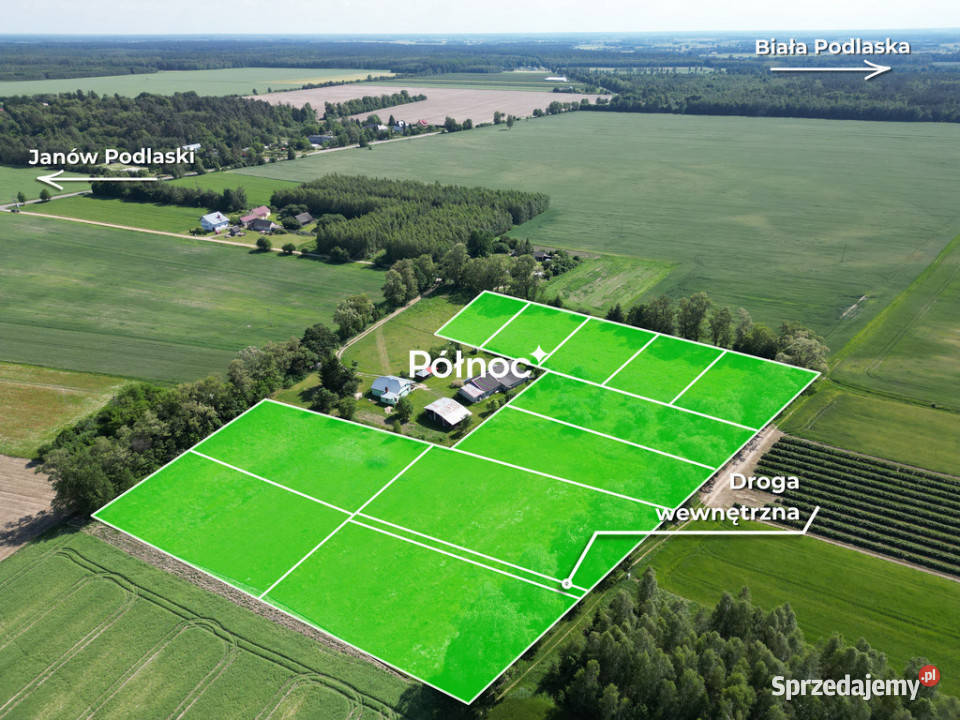 Działki budowlane Polinów Sprzedaż