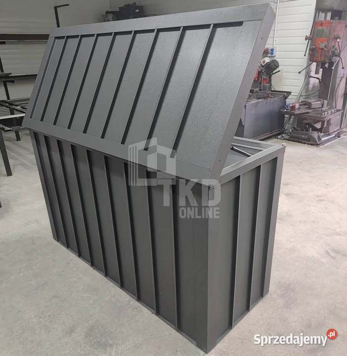 Zabudowa koszy wiata obudowa 177x65x110 TKD449