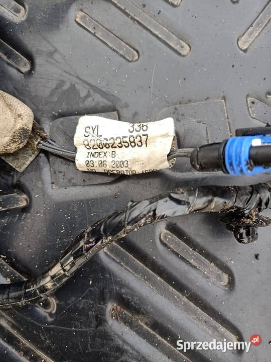 Wiązka drzwi prawy tył kompletna renault scenic Szczecin