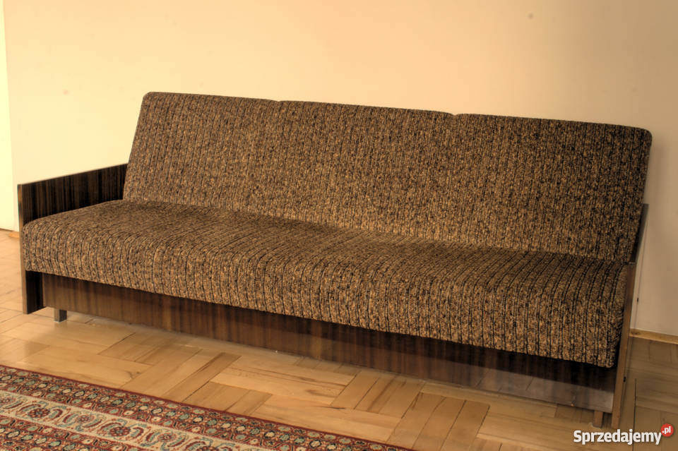 Wersalka PRL Fornir Orzech Lakier małopolskie Kraków