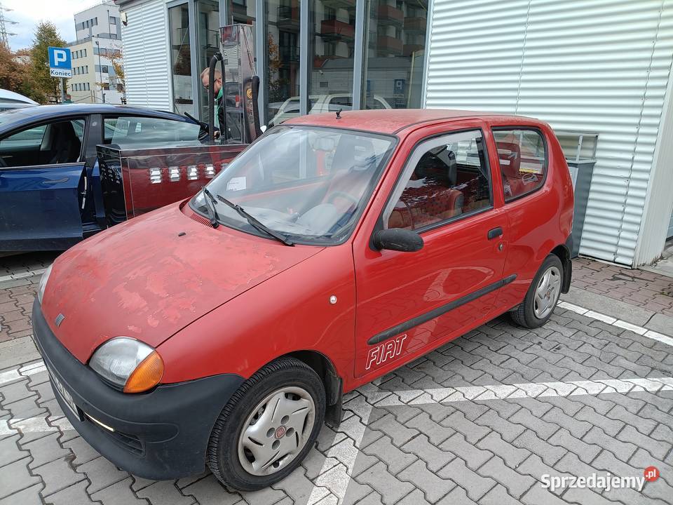 Fiat Seicento 900 salon Polska znikomy przebieg 2/3