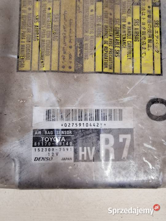 Sensor Moduł airbag konsoli poduszek lexus rx400 wielkopolskie