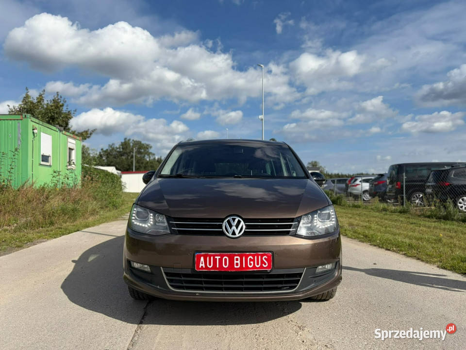 Volkswagen Sharan Navi Climatronic automat kurtyny powietrzne Lębork