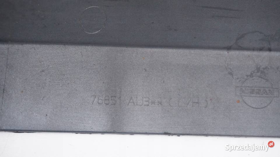 LISTWA PROGOWA PRÓG NISSAN PRIMERA P12 HB