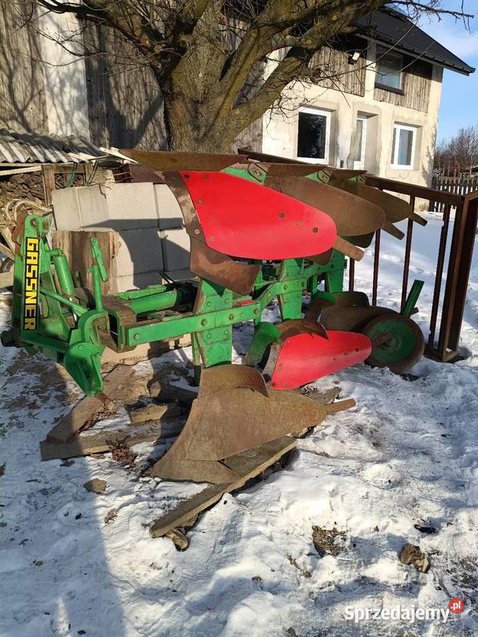 Pług 3 skibowy gassner nieuszkodzony świętokrzyskie sprzedam