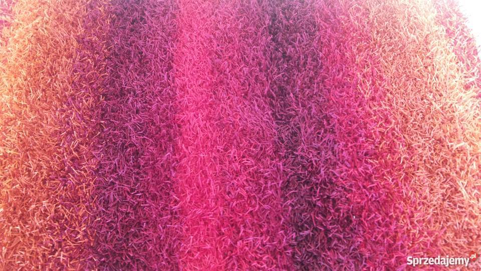 Dywan sznurkowy czerwony shaggy małopolskie