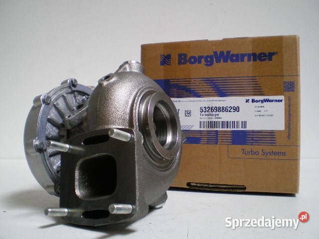 Nowa turbosprężarka BorgWarner KKK 53269886290 Pozostałe Siedlce