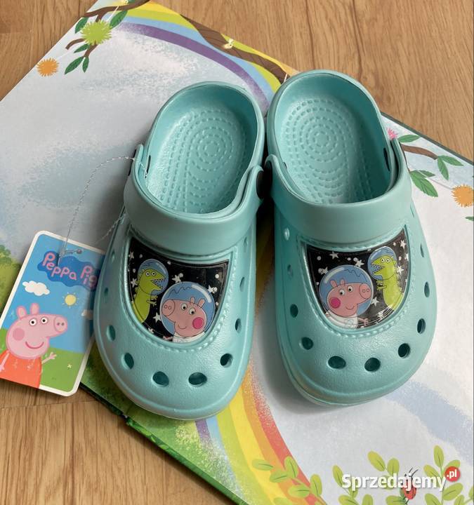 Klapki dziewczynki crocs Peppa Pig r2829 Rozmiar 28