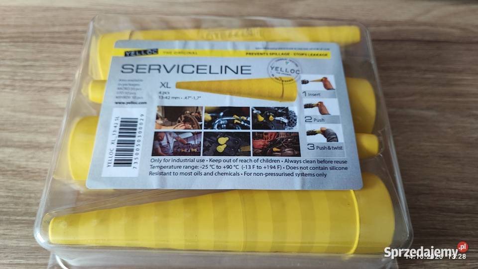 Zestaw zaślepek YELLOC STD fi 1342 Układ hydrauliczny śląskie Bielsko-Biała