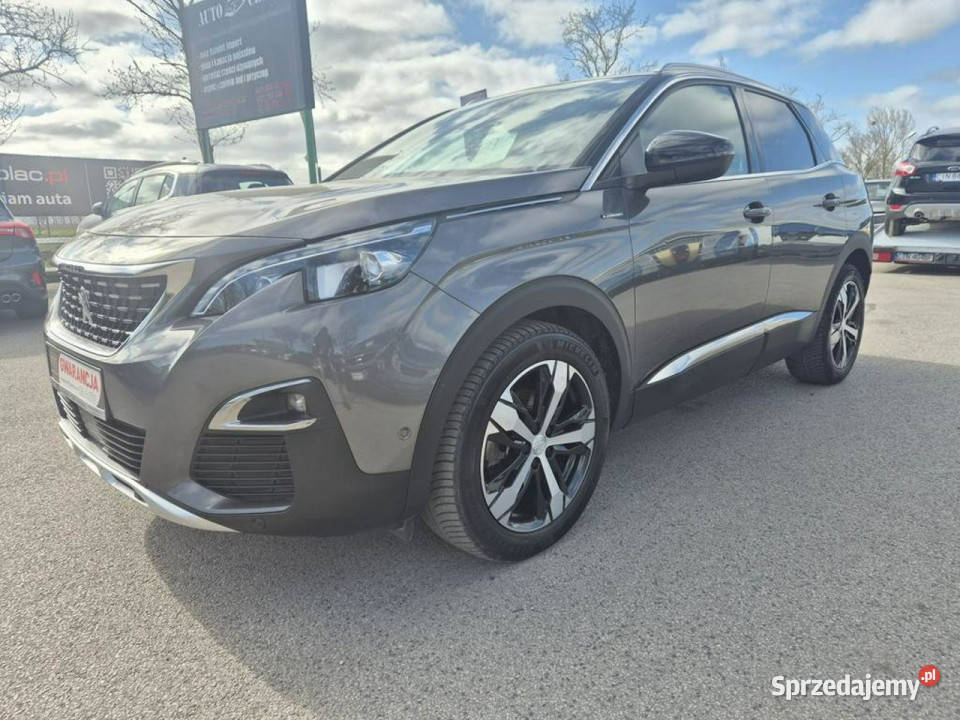 Peugeot 3008 15HDI 130 GTLine II 2016 grafitowy Gniewkowo sprzedam