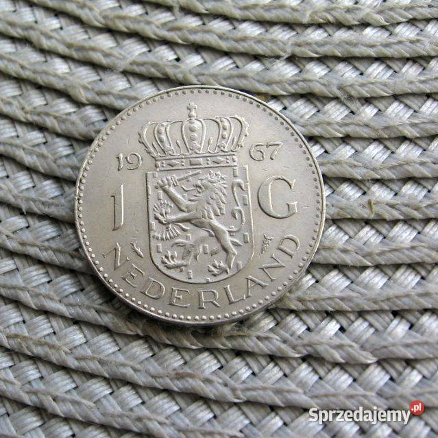 Holandia 1 Gulden 1967e Numizmatyka Kalisz