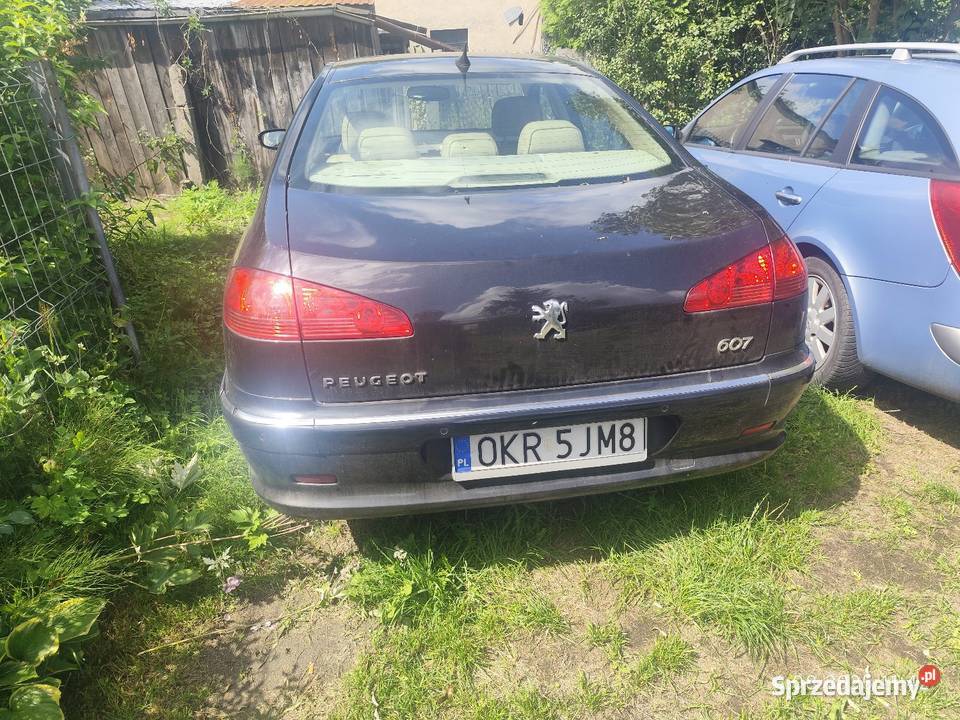Peugeota 607 22 HDi biturbo 170 manual Krasiejów