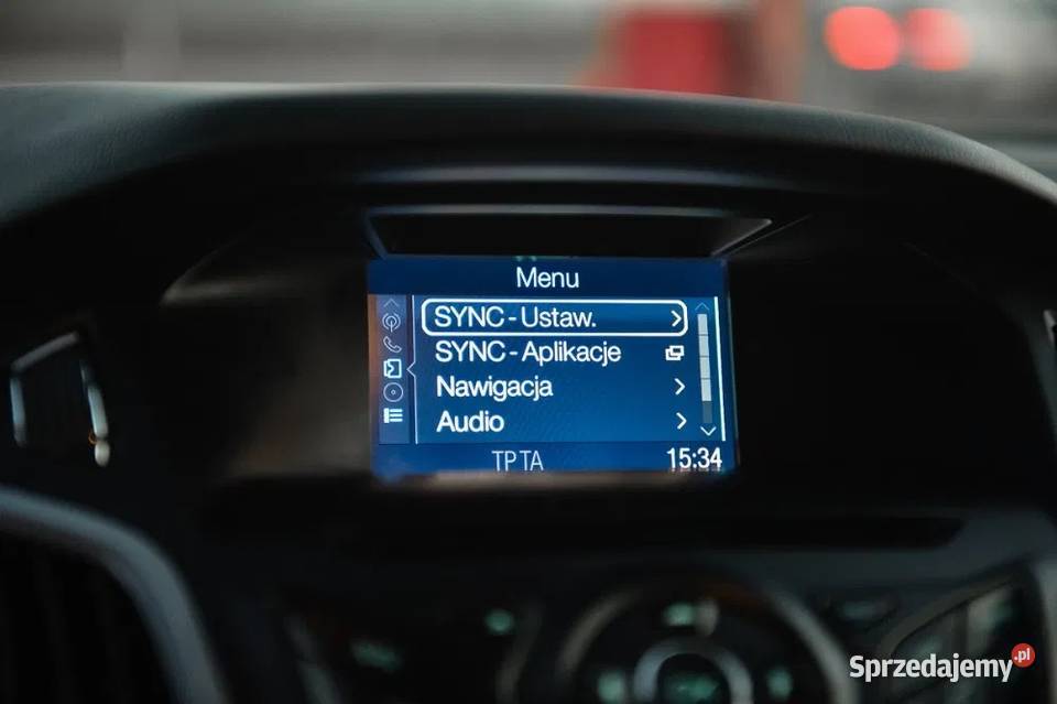 Ford MFD LOW nawigacja czarny ciemny ekran Szczecinek