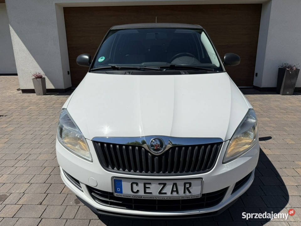koda Fabia 15r 12 benzyna bezwypadkowa super biały śląskie Konradów