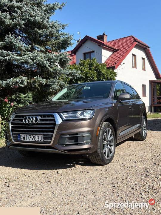 Audi Q7 30 benzyna 333 Quattro 2017r małopolskie Wieliczka