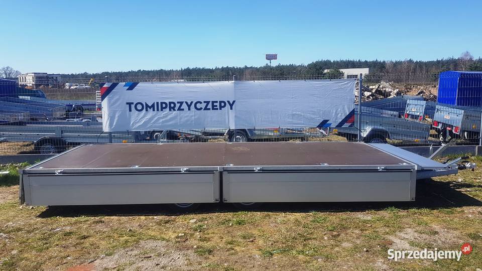 Przyczepa uniwersalna BORO laweta ATLAS 5x2 Do samochodów osobowych Piła