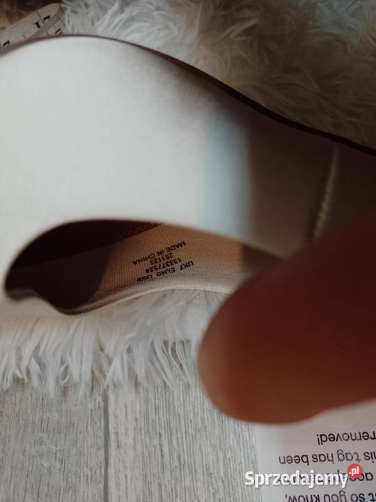 3940 ASOS DesignBiałe czółenka szpilki Kraków