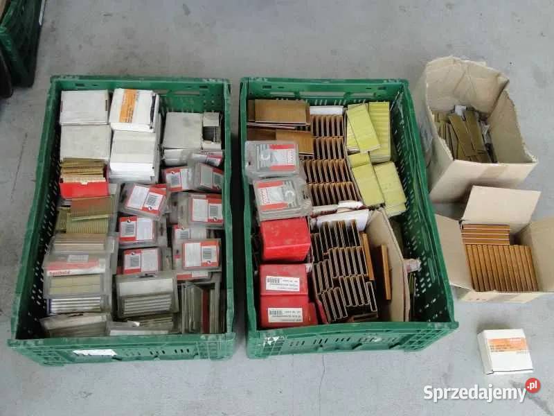 Zszywki do zszywacz gwoździe do gwoździarka Duża Łętownia
