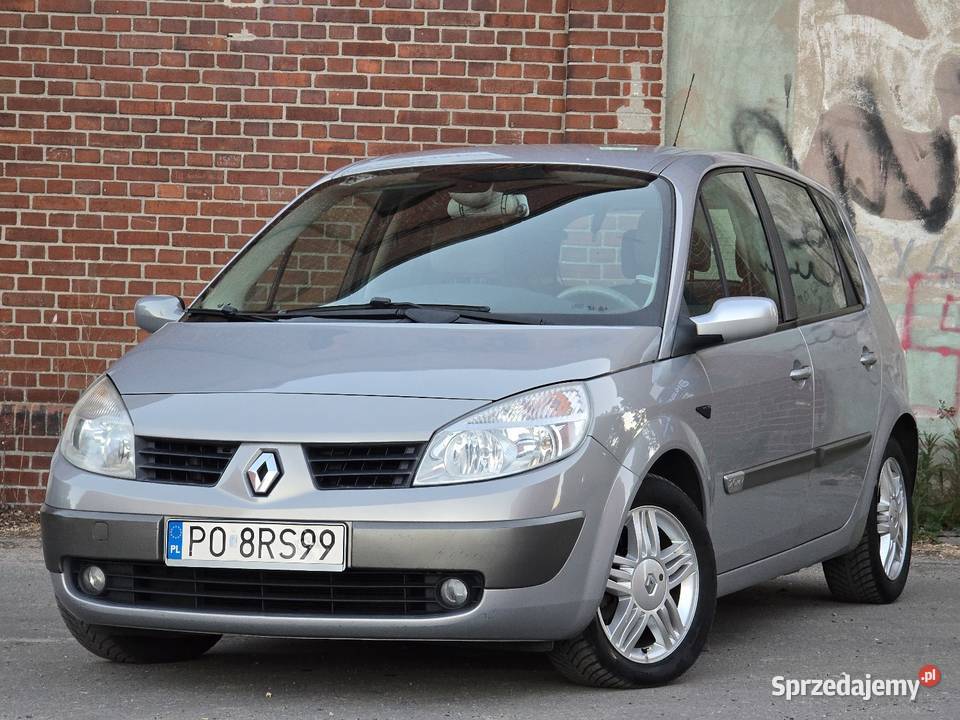 Renault Scenic II 20 benzynalpg Gniezno sprzedam