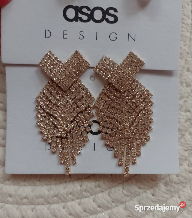 ASOS Wytworne Bogato zdobione kolczyki Dla kobiet Dodatki Kraków