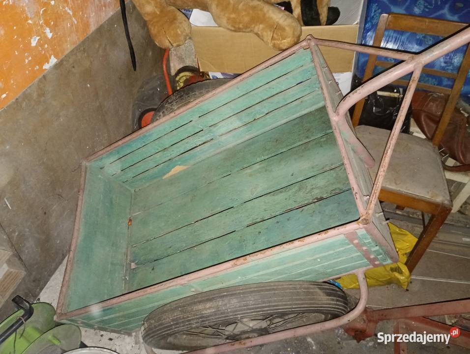 Wózek ogrodowy gospodarczy PRL Ziębice