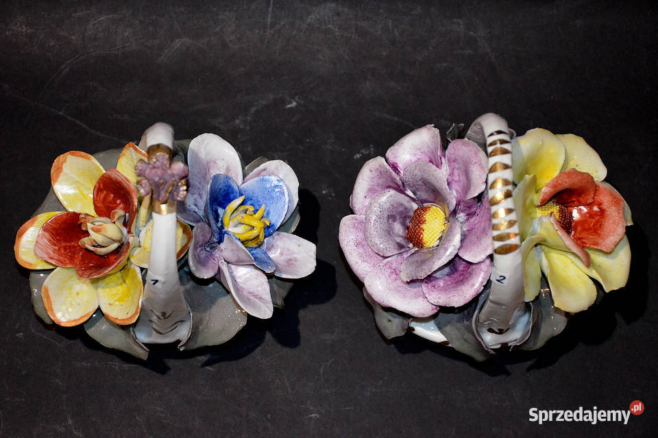 Porcelana Roceram aranżacja kwiatowa kosz Geta Środa Wielkopolska