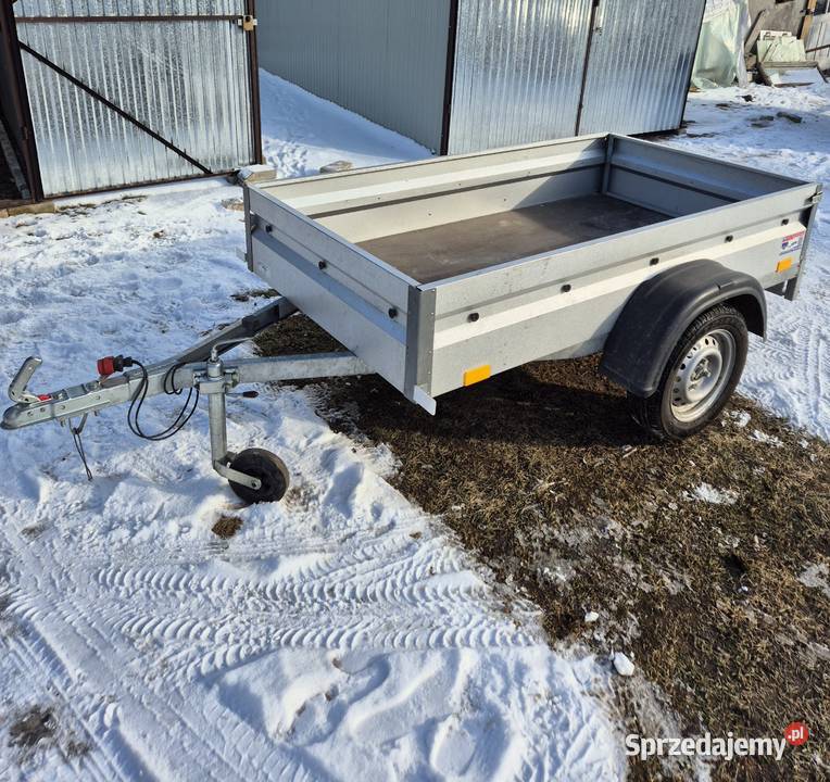 Przyczepka Zarejestrowana Niewiadów DMC 750 Do samochodów osobowych lubelskie Ryki