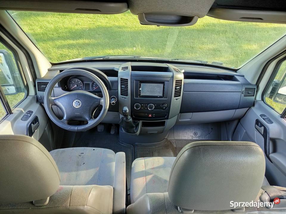 VW Crafter 2008r 25 163 Brygadówka 7 Osobowy Myszków