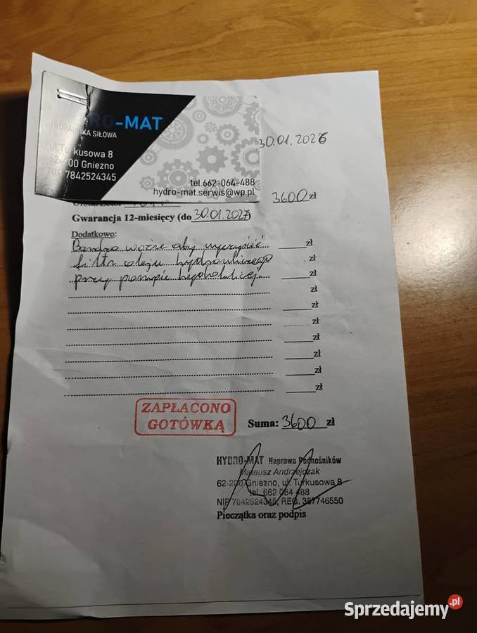 podnośnik Zetor pasujacy do c 360
