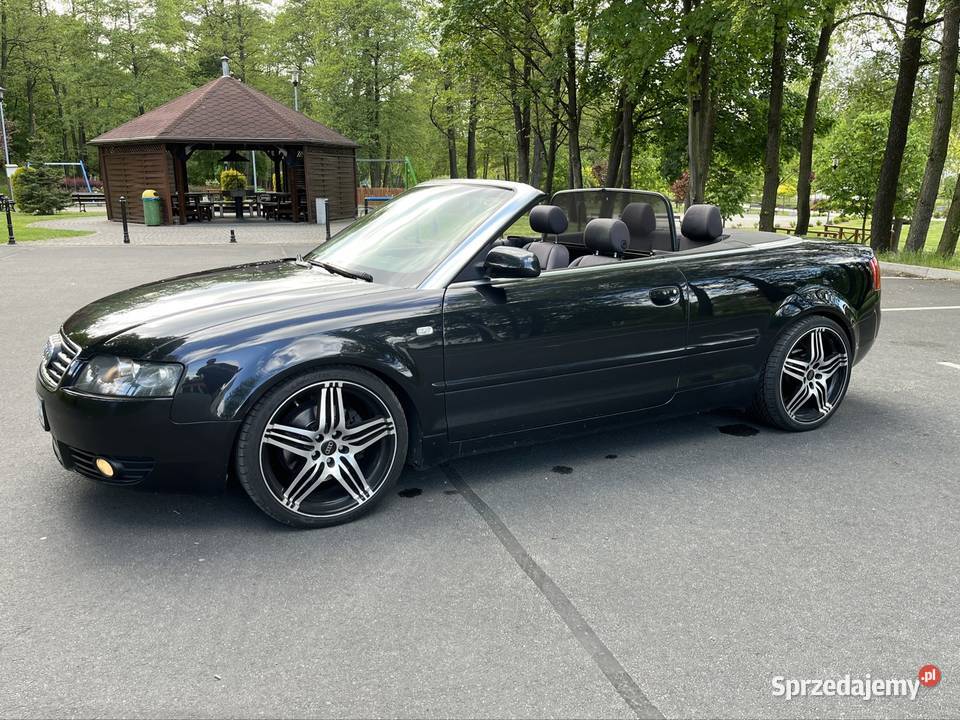 Audi A4 B6 Cabrio 18t Benzyna Automat Gotowe na garażowany Turza Śląska